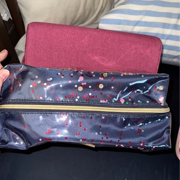 Packed Party Bags Packed Party The Essentials Vanity Bag In Navy Blue Confetti Poshmark